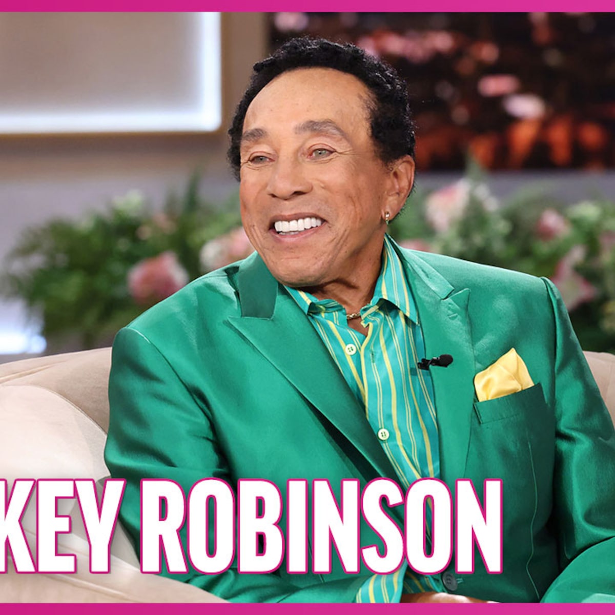 Smokey Robinson Has Blue Eyes