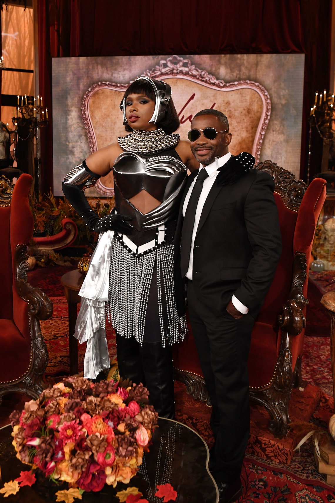 With Jennifer Hudson channeling Whitney Houston as pop star Rachel Marron in "The Bodyguard," it only made sense that Walter dress up as the film's titular character played by Kevin Costner!