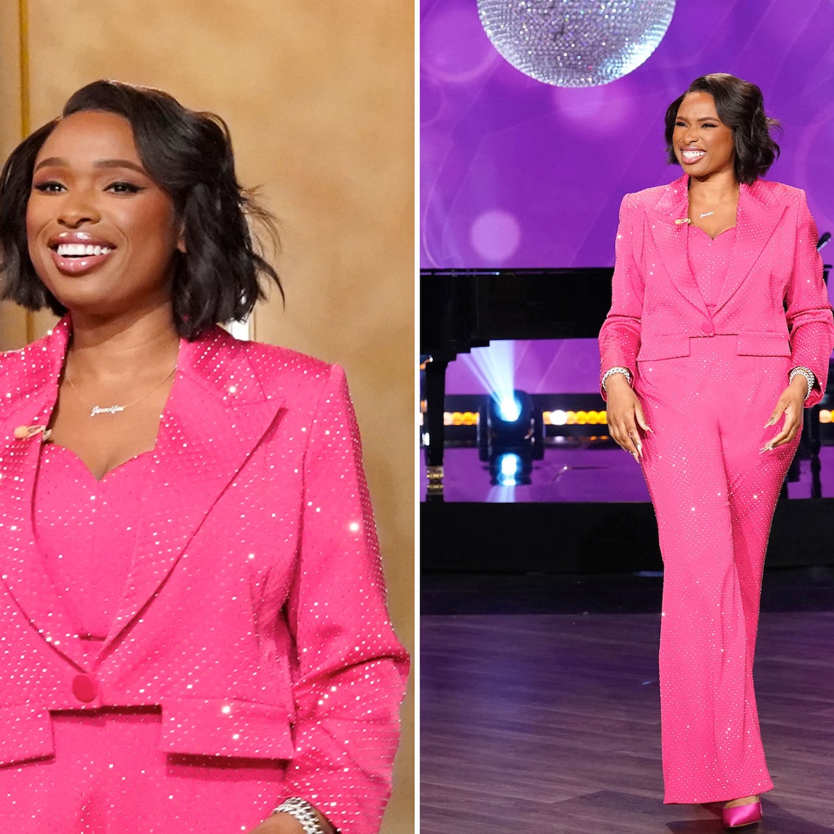 JHud Celebrates 100 Episodes in a Customized Hot Pink Nadine