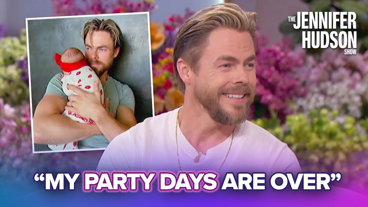 Derek Hough Is Fully in His Dad Era! | JenniferHudsonShow.com