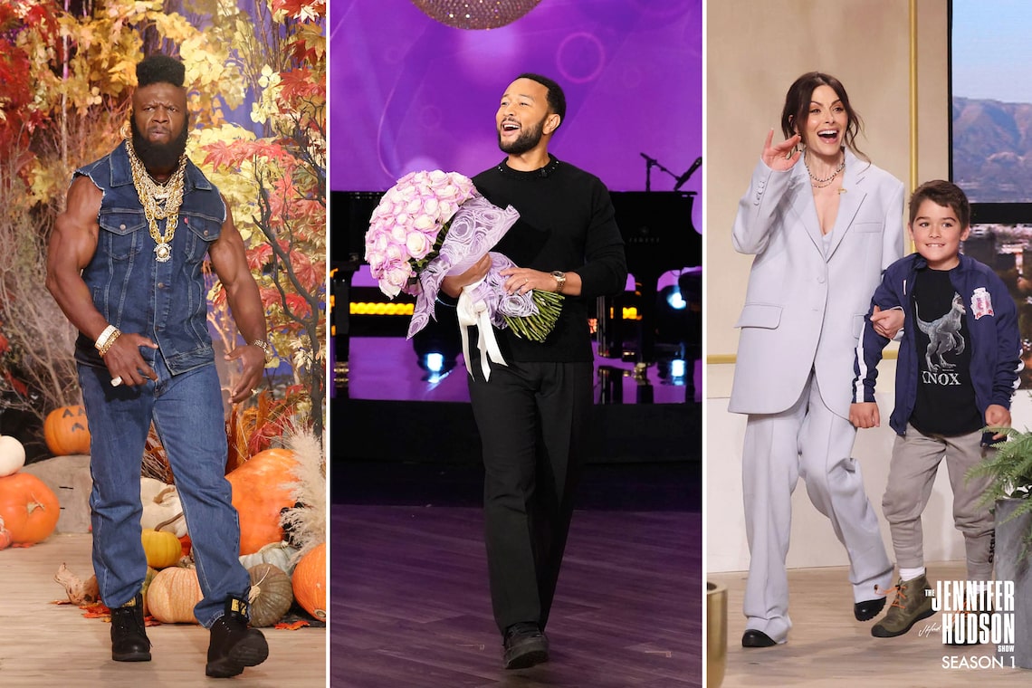 Our guests really know how to make an entrance! Season 1 of “The Jennifer Hudson Show” was filled with countless amazing moments with celebrities, and the fun kicked off as soon as the guest stepped on the stage! Flip through our gallery to check out the memorable celebrity entrances of Season 1.