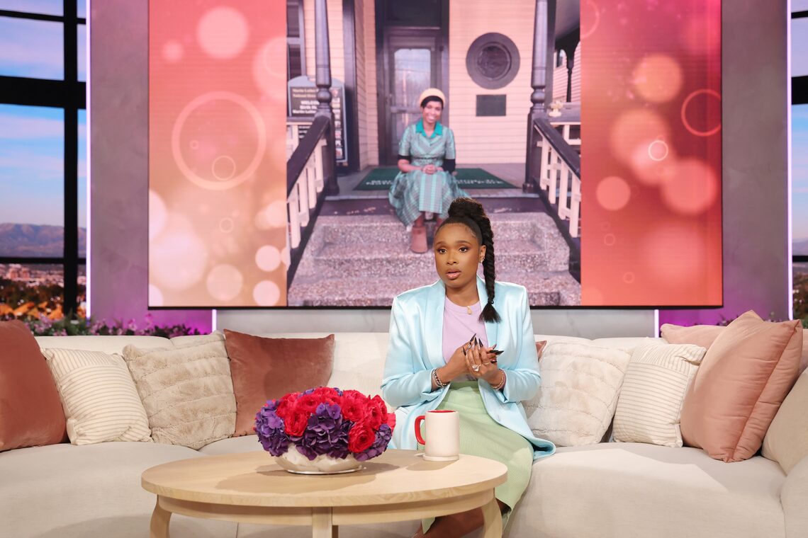 Jennifer told the audience about her time portraying Aretha Franklin and shared this throwback snap as she explored the connection between the late singer and Martin Luther King Jr. on MLK Day.